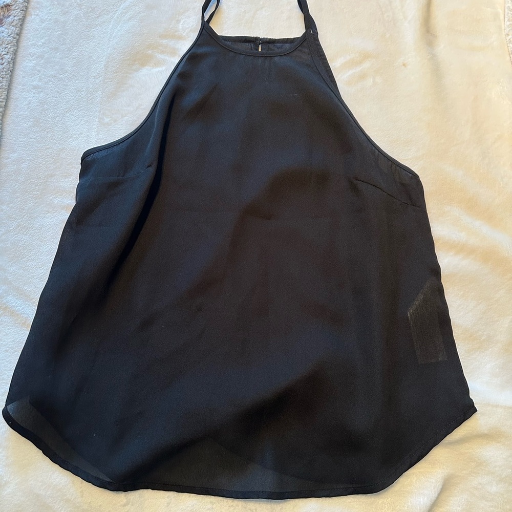 Abercrombie and Fitch Black Halter Top